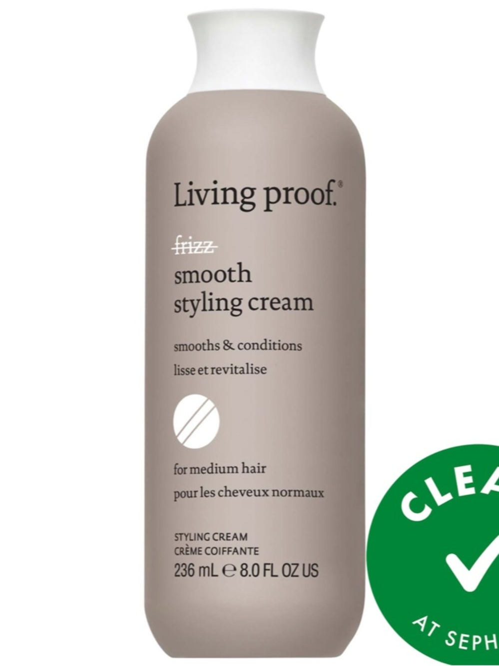 New LIVING PROOF No Frizz Smooth Styling Cream